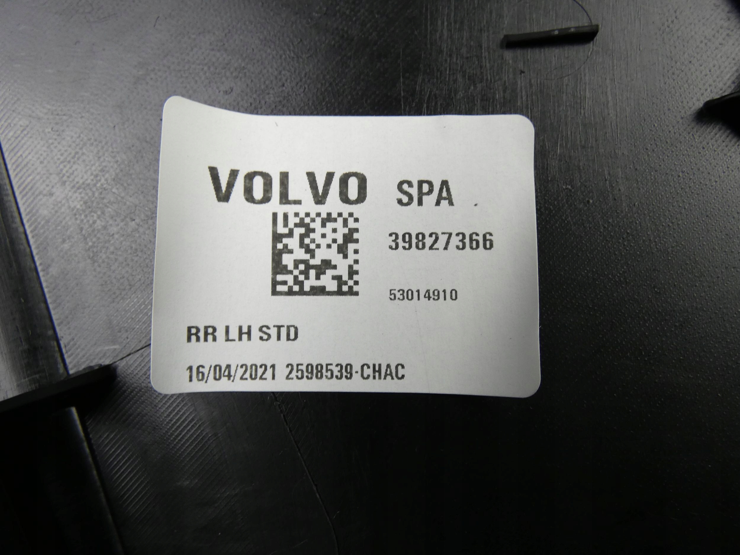 VOLVO XC90 II cover TUNELU SRODKOWEGO left