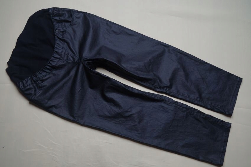 BOOHOO EKO-SKÓRA CIĄŻOWE SPODNIE PROSTE 44 - XXL NOWE Marka Boohoo