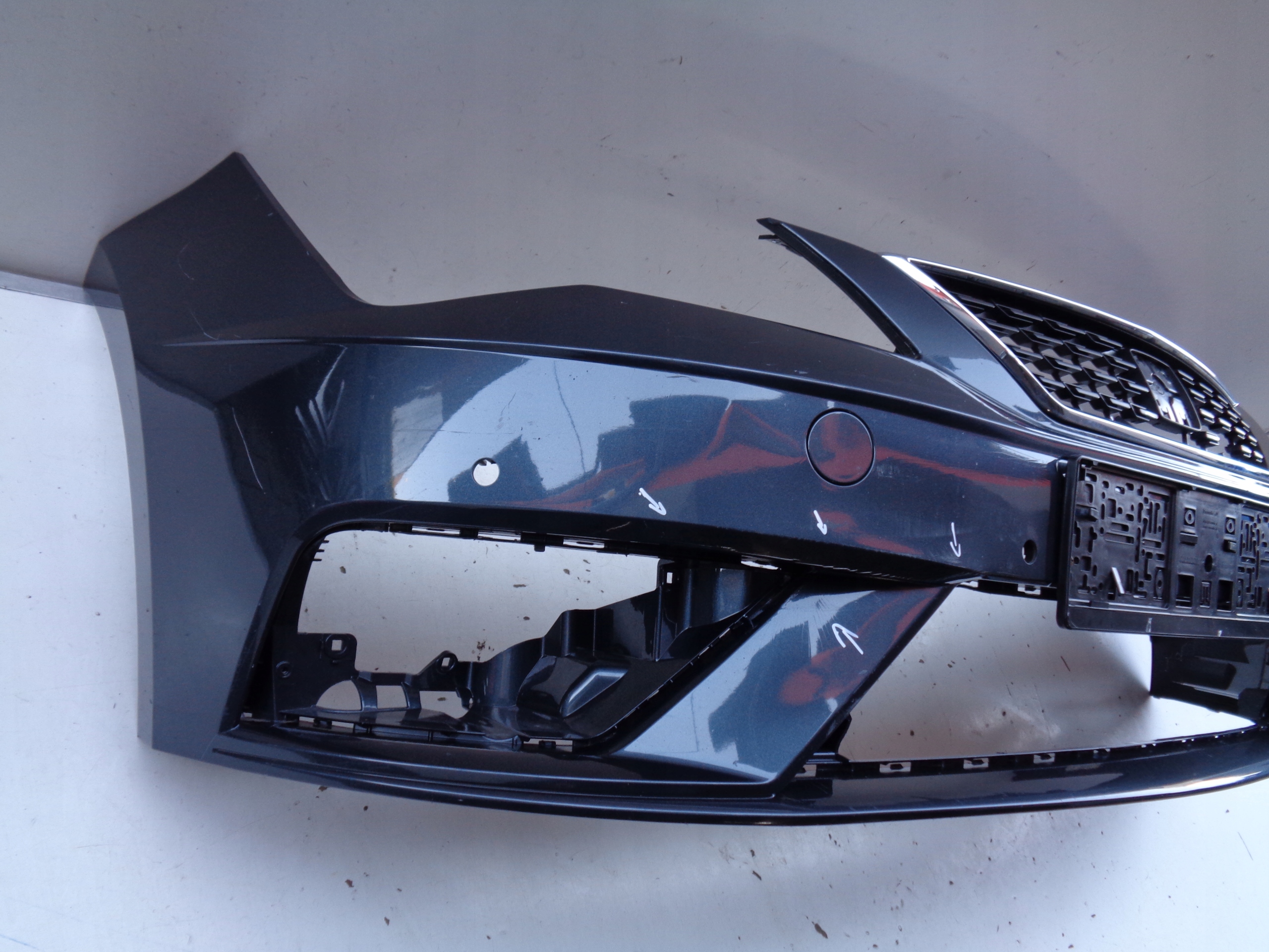front bumper SEAT LEON III 3 5F 5F0 17- LIFT NR 45607