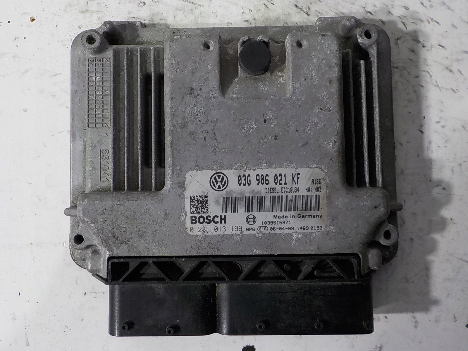 VW Computer Bedienteil 03G906021KF 0281013199