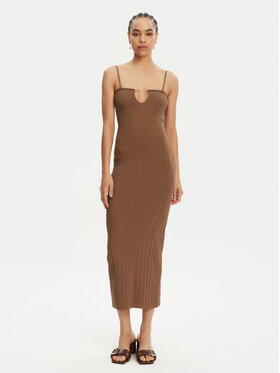 jacquemus Damskie Sukienka dzianinowa JACQUEMUS-24E241KN3582355 150 Beige B