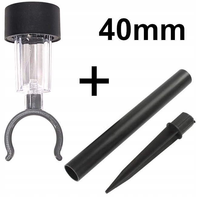 LAMPA LAMPKA SOLARNA LED na STELARZ RAMĘ BASENU Bestway Intex KLIPS 40mm