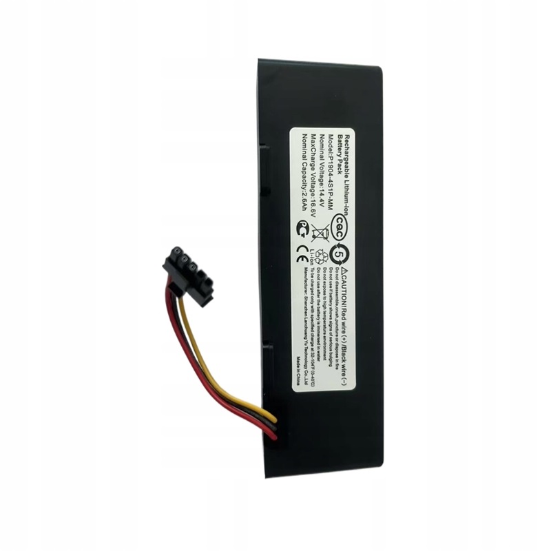 Baterie 2600 mAh pro Xiaomi Robot Mop Pro INR18650 MA1-4S1P-SC