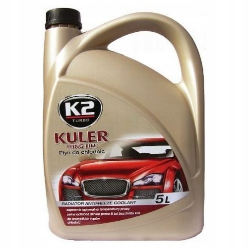 Płyn Chł K2 Kuler G12 5L Czerwony Różowy Chłodniczy