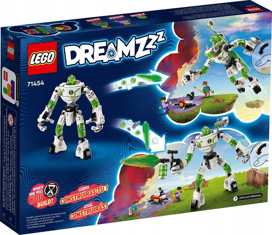 KLOCKI LEGO DREAMZzz 71454 MATEO I ROBOT Z-BLOB PREZENT DLA DZIECKA + TORBA Płeć chłopcy dziewczynki