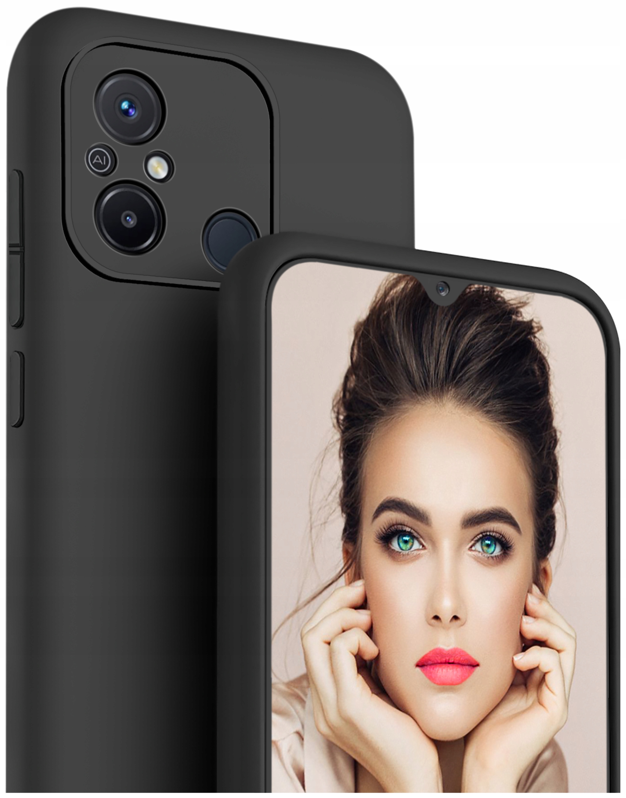 

Etui do Xiaomi Redmi 12C Silicone Case Szkło 9H