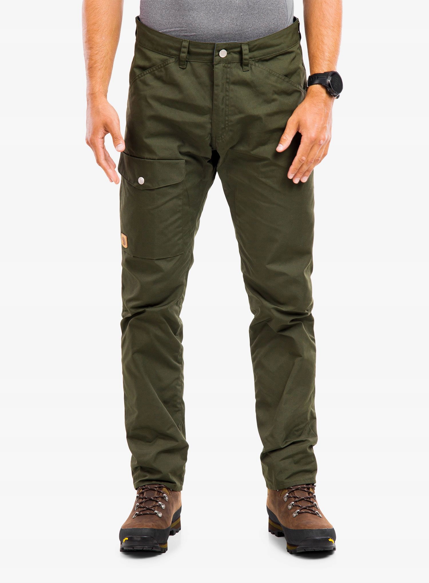 Spodnie turystyczne Fjallraven Greenland Jeans Regular deep forest 52 XL