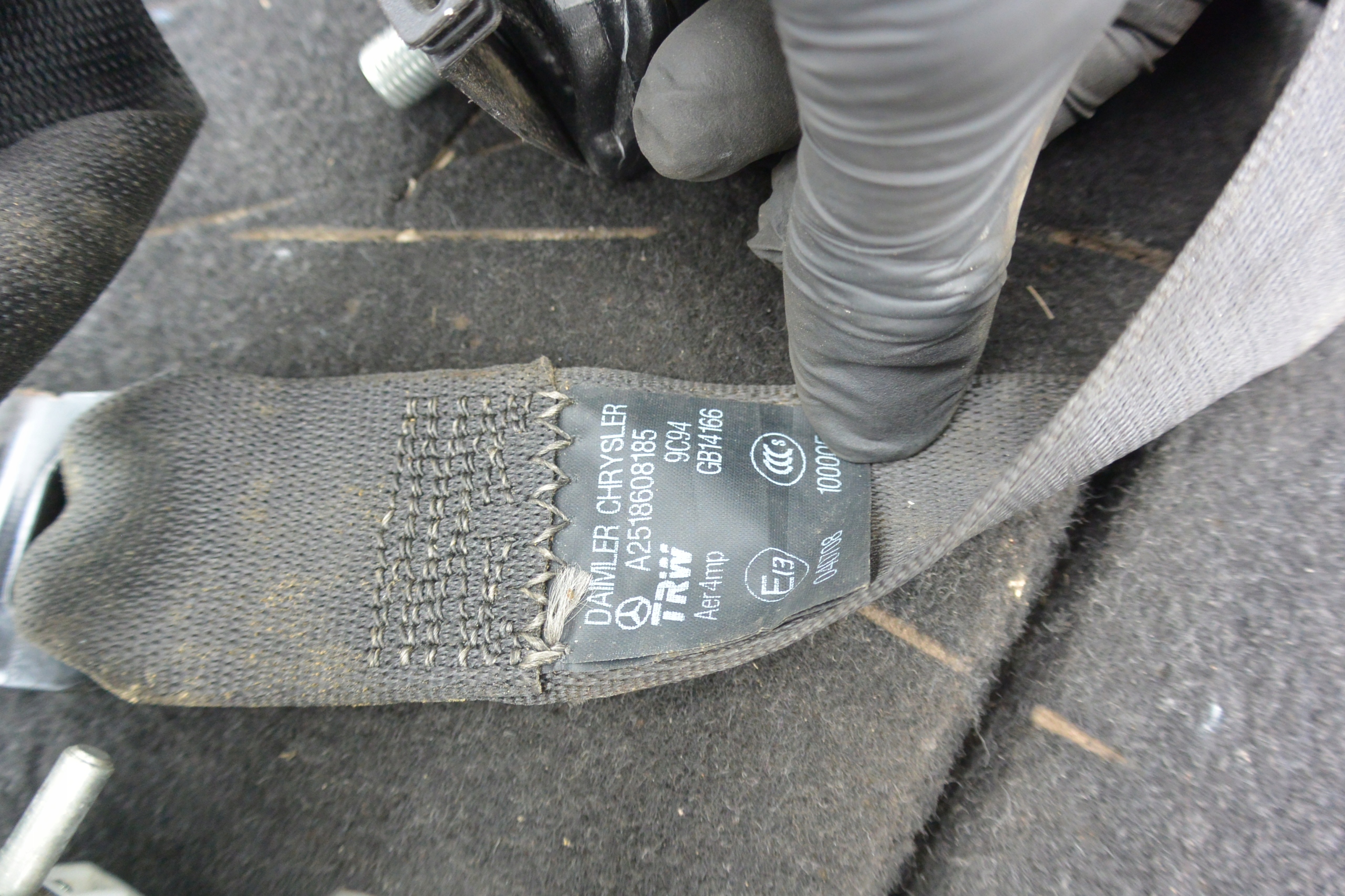 GURTEN SICHERHEITS RECHTS LINKS HECK MERCEDES R W251