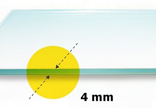 SZYBA DO KOMINKA PIECA KOZY WKŁADU ŻAROODPORNA NA WYMIAR 4MM SZKŁO+GRATIS EAN (GTIN) 5904326321113