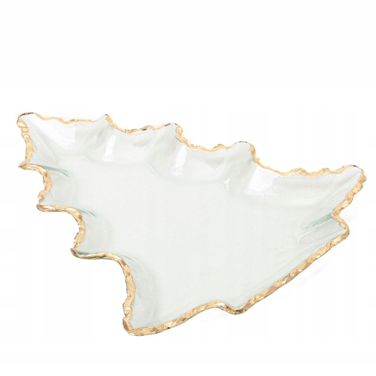 Talerz choinka do serwowania Patera ŚWIĘTA 36x31 Homla złota obwódka EAN (GTIN) 6097119538597