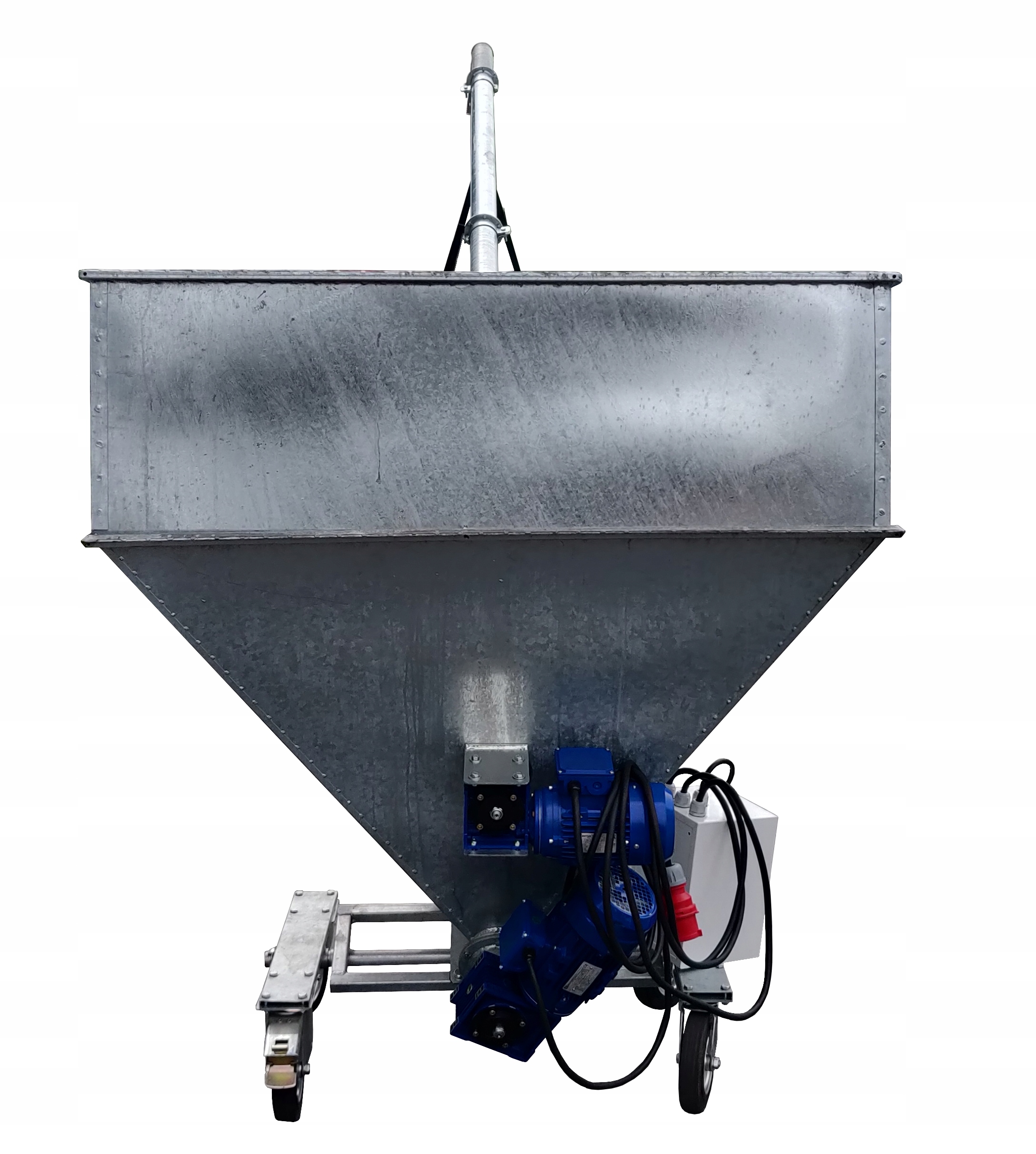 PRZENOŚNIK PODAJNIK DO ZBOŻA BIOMASY TROCIN PELETU