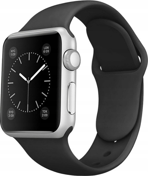 

Pasek Inoly do Apple Watch 42/44/45mm Czarny SP666