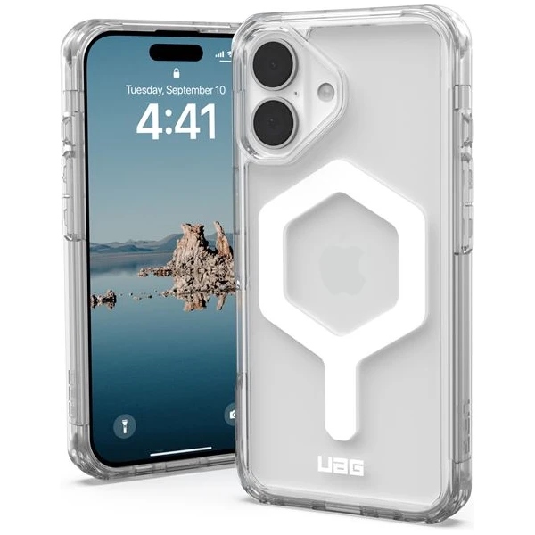 Průhledný pouzdro Uag Plyo MagSafe, obal kryt pro iPhone 16