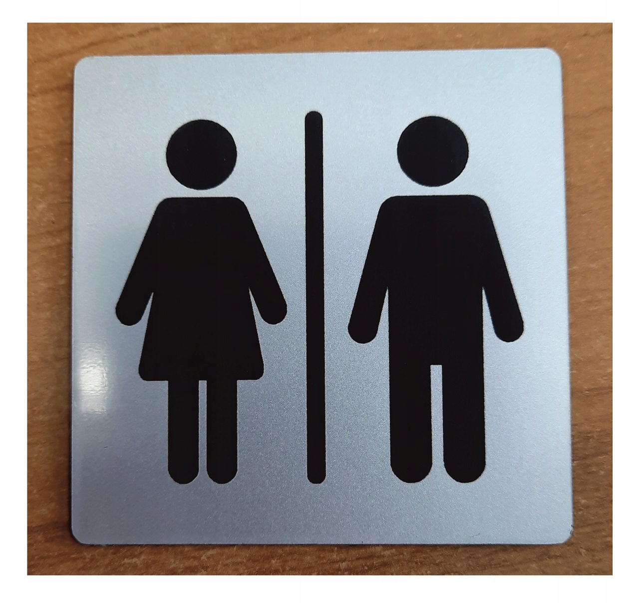 Piktogram Tabliczka Toaleta Damsko/Męska 74x74mm