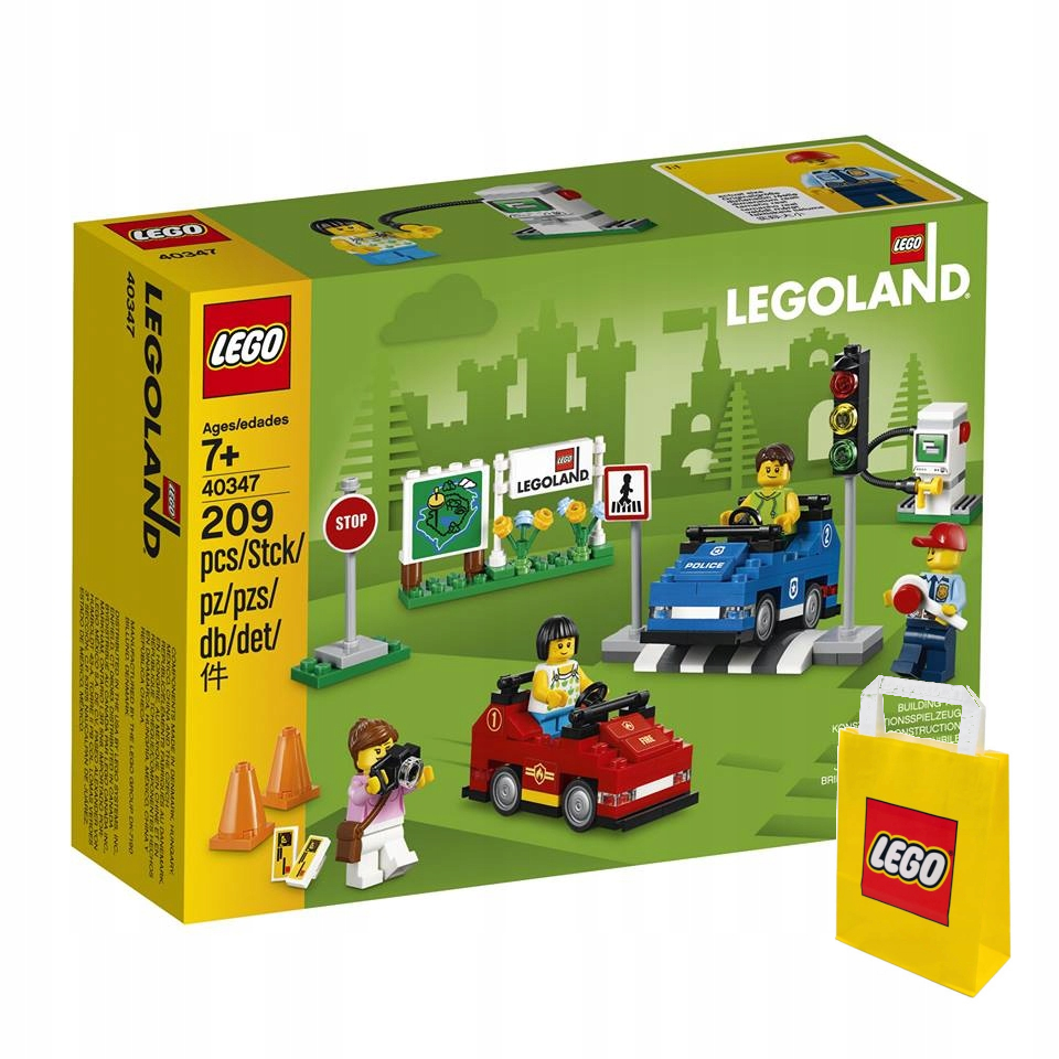 Omg! Lego Legoland 40347 Szkoła nauki jazdy Driving school Unikat+ torba