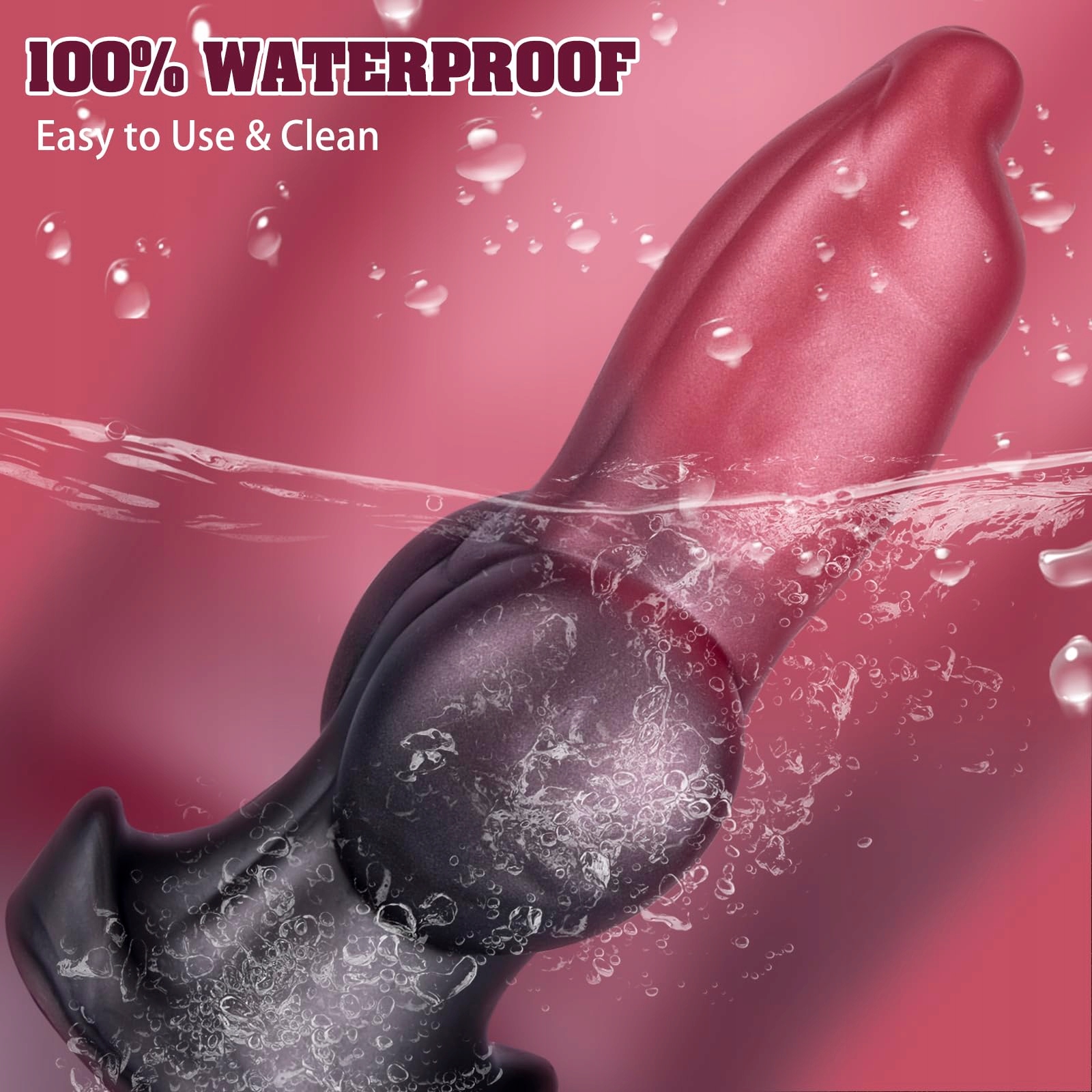 HUGE FANTASY Realistyczny Dildo 23.5 CM Gruby Silikonowy Z Przyssawką — miniatura 5