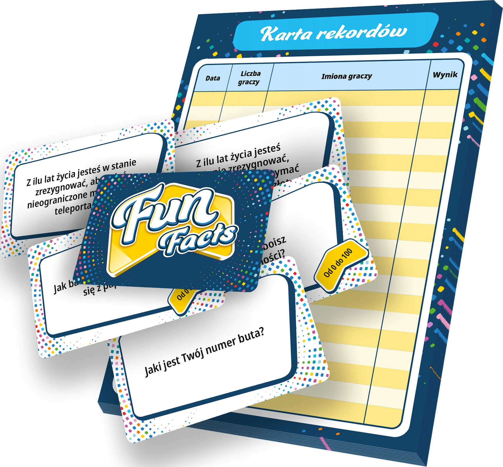 Fun Facts - gra imprezowa, kooperacja Typ Podstawa
