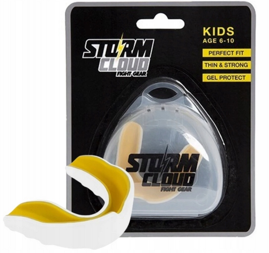 Szczęka bokserska ochraniacz zęby StormCloud dla dzieci Kids +etui