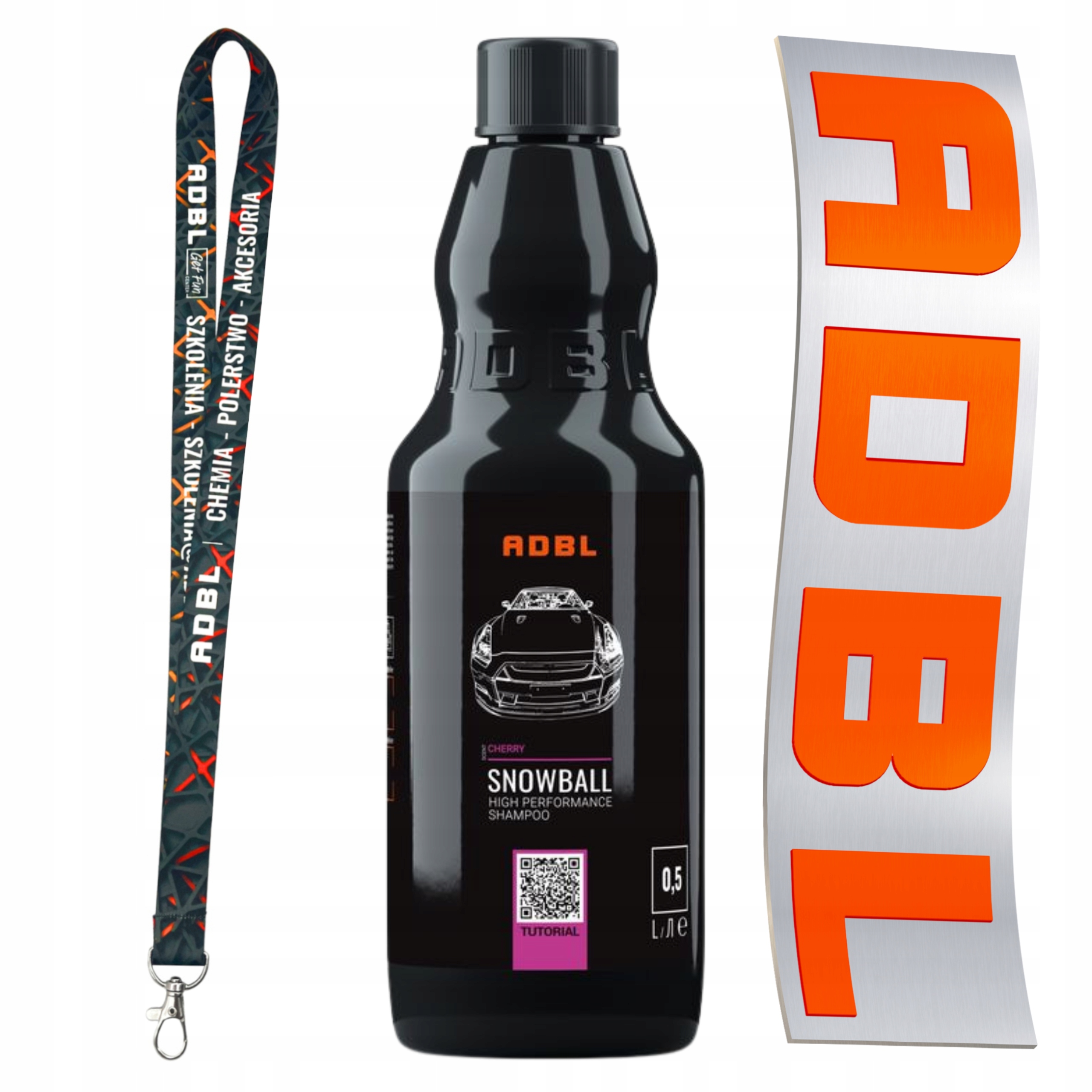 Adbl Snowball Skuteczny Bezpieczny Szampon Do Mycia Auta Neutralne Ph 0,5L