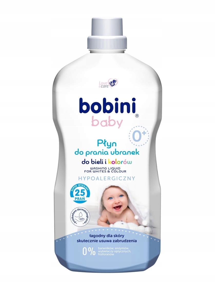 

Bobini Płyn do prania Do bieli i kolorów 1,8 L