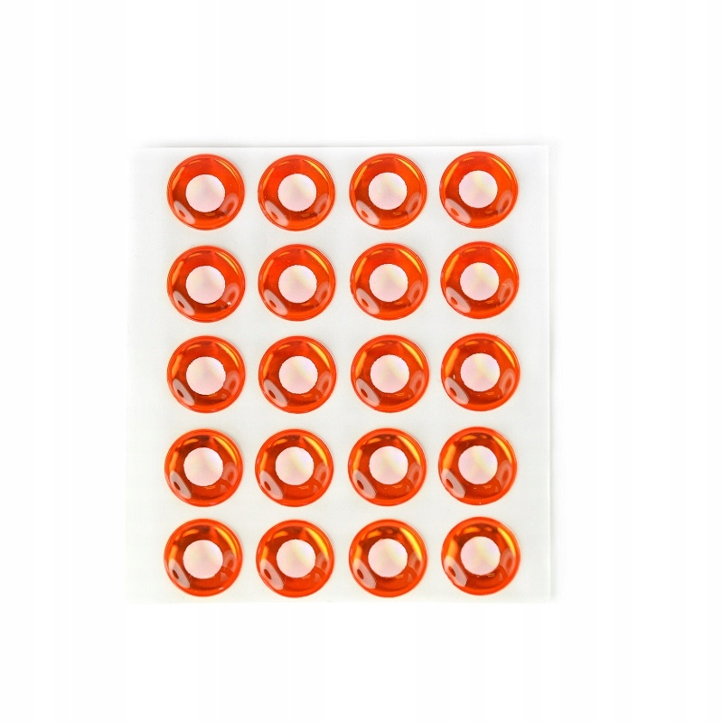 Oczy Epoxydowe Do Wykończenia Przynęt Epoxy Eyes 9mm MEY6-964 White/Red