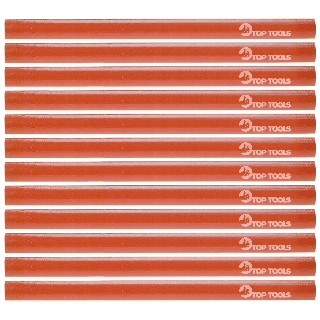 

Zestaw ołówki stolarskie 12szt 180mm Hb TopTools