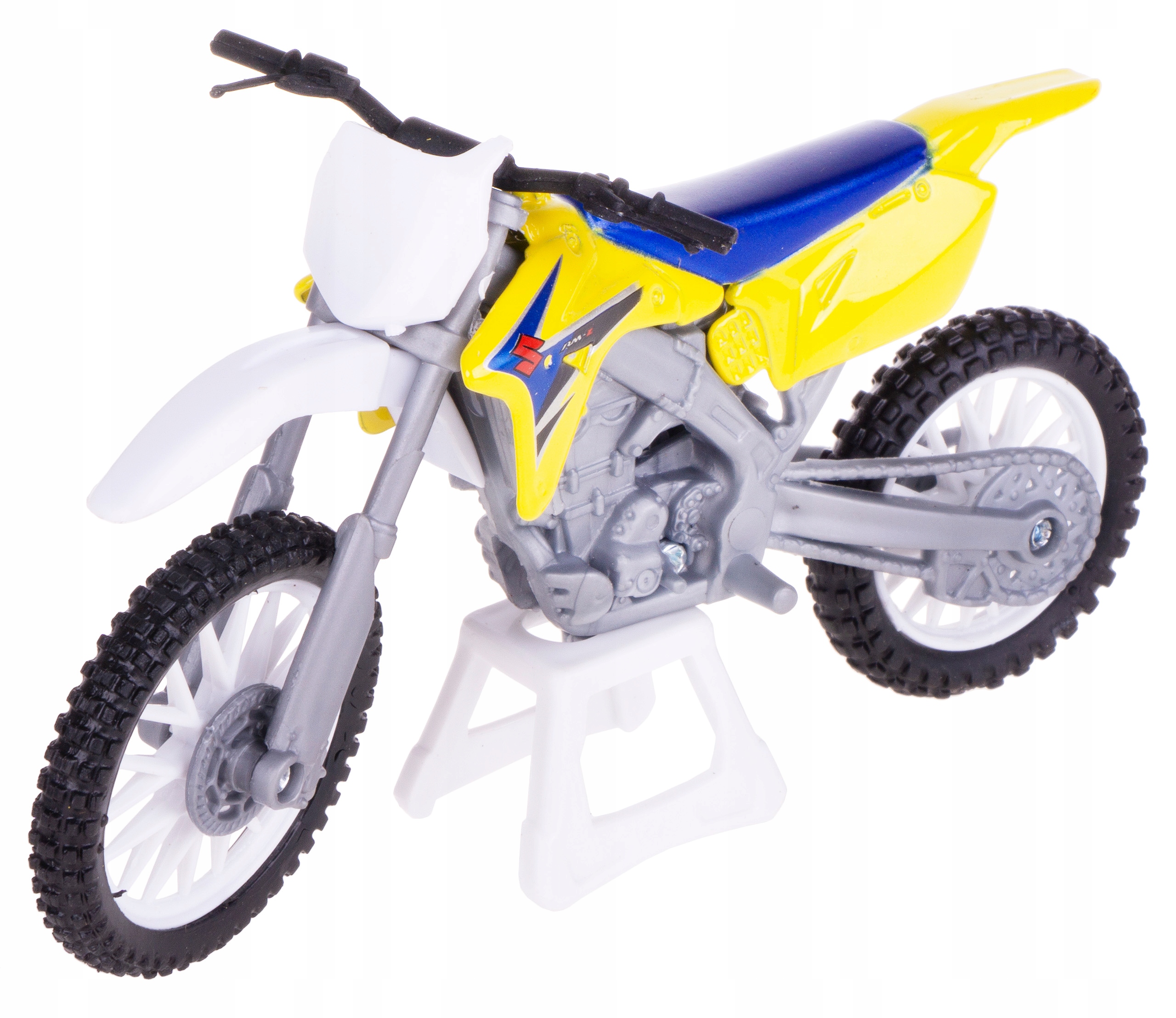 

Suzuki RM-Z450 Motocykl Cross Model 1:18 Żółty