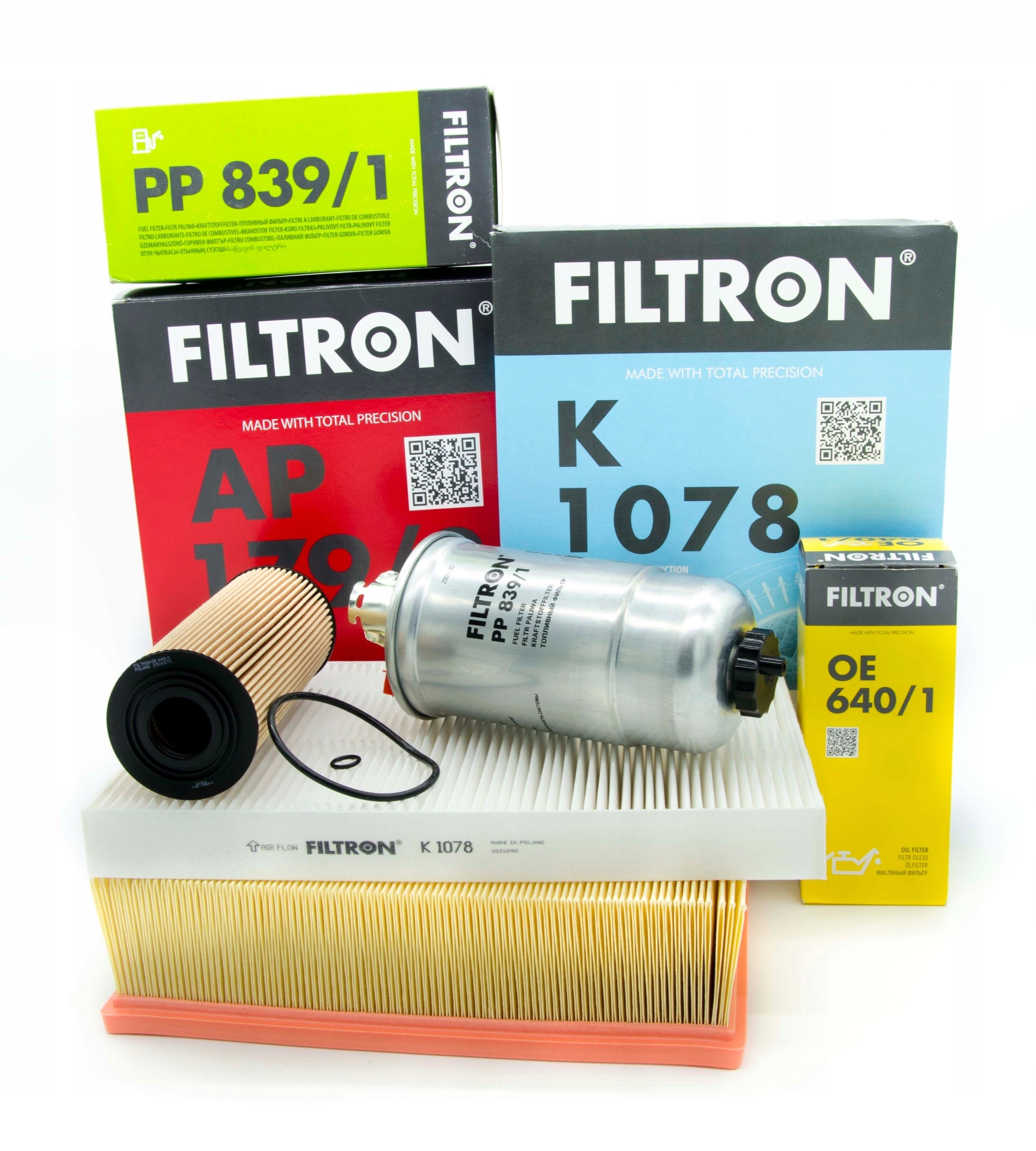 

Zestaw Filtrów Filtron Audi A4 1.9 Tdi A6 B7