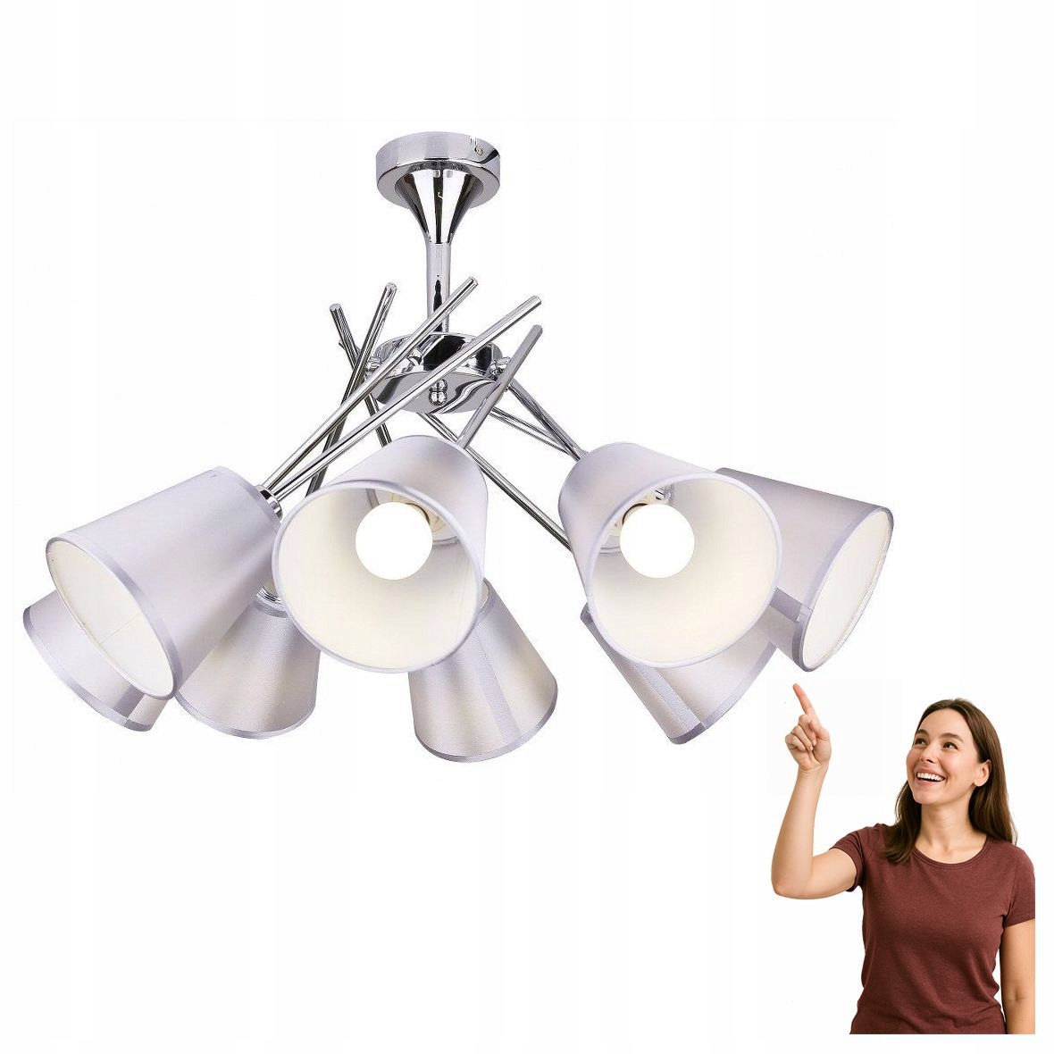 Stropní svítidlo Vox 38-70647 Candellux