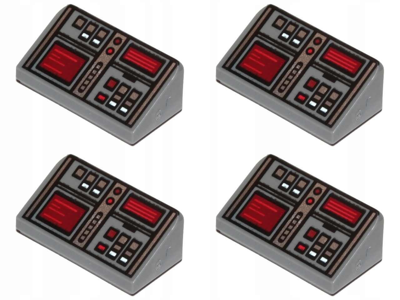 

Lego 85984pb127 Skos 1x2 Panel szary ci (2g) 4 szt