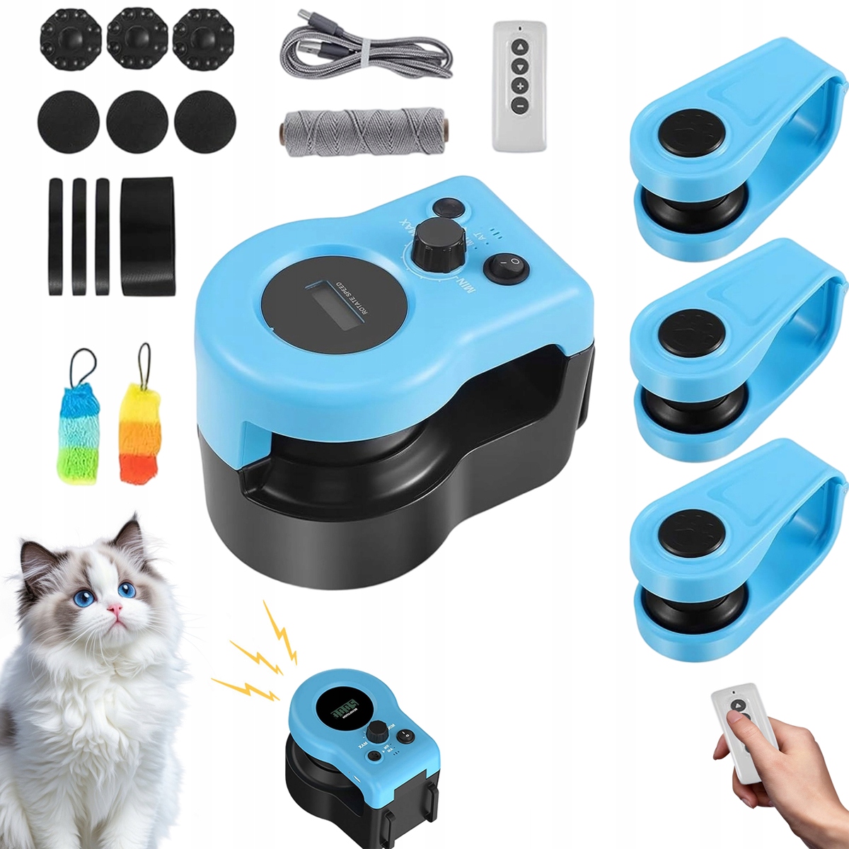 Dálkově Ovládaná Myš Pro Kočky Hračka