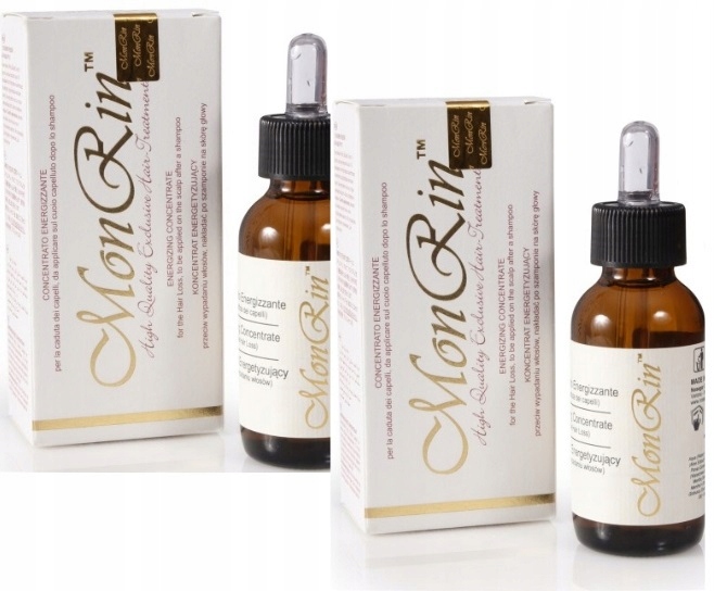 Set Monrin Energizující koncentrát proti vypadávání vlasů x2