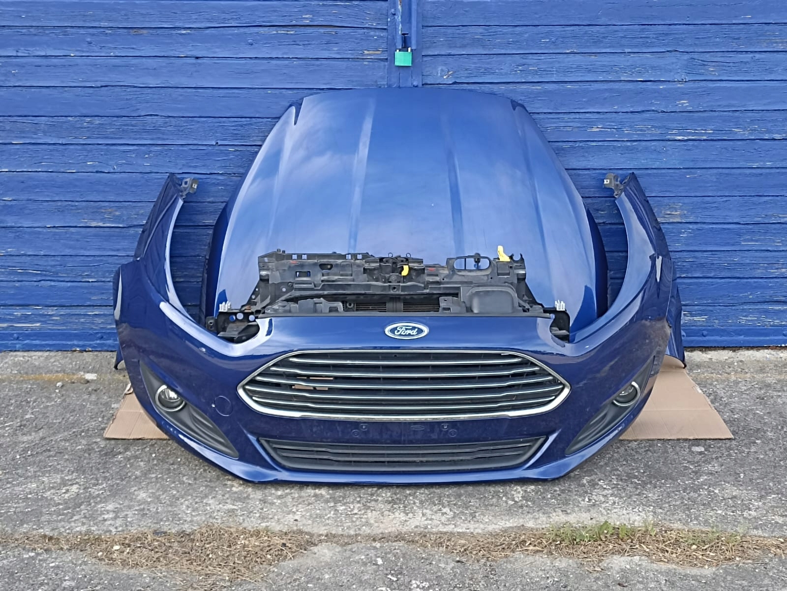 KOMPLETNY PRZÓD FORD FIESTA MK7 LIFT MASKA ZDERZAK BŁOTNIK