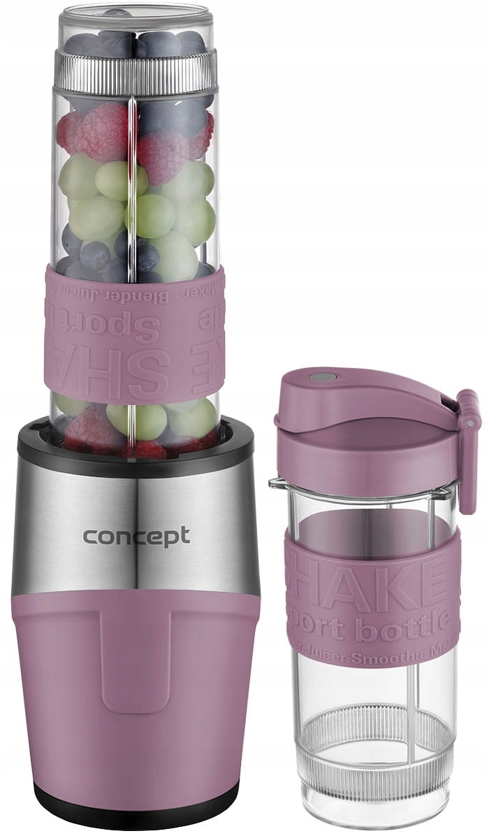 Concept Blender Smoothie SM3483 500W růžový