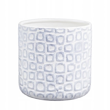 

Doniczka Ceramiczna Osłonka Na Kwiaty Biała 13CM