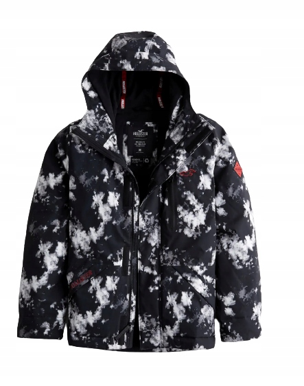 Bunda Hollister M all-weather softshell černá