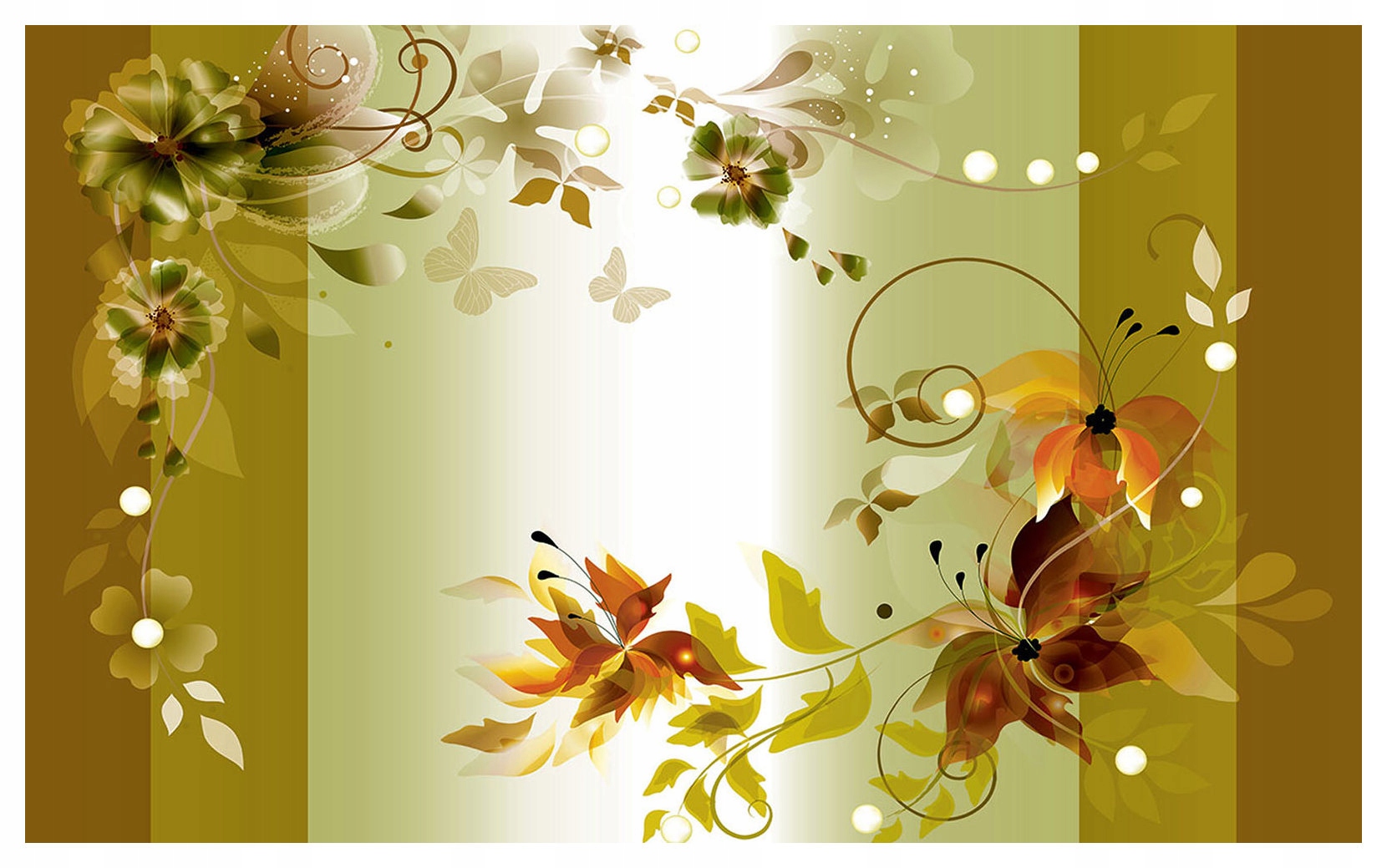 Tapeta Kvety Víry Motýle Abstrakcia Škandinávsky minimalizmus 312x219 lepidlo