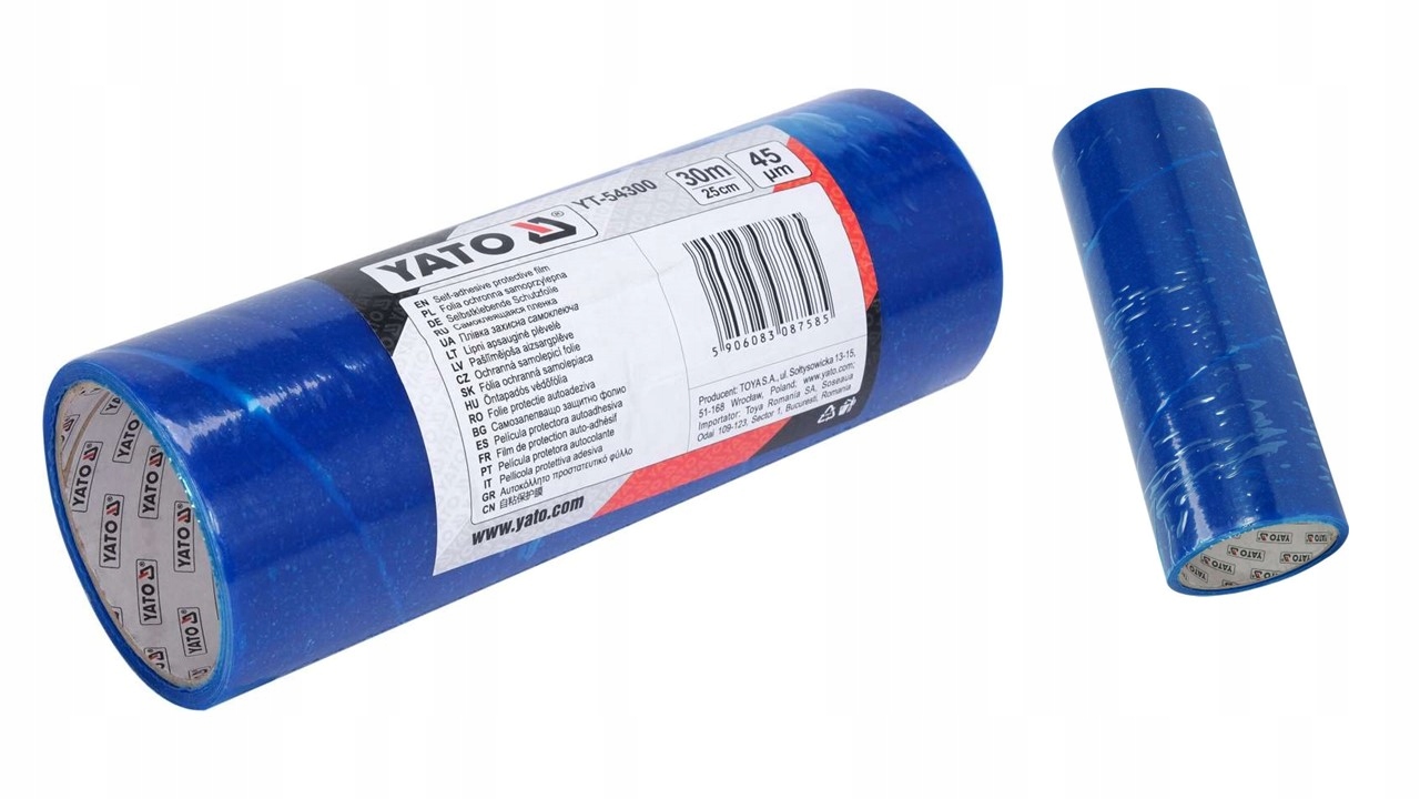 Folia malarska Yato 30 m x 25 m x 45 µm Szerokość 25 m
