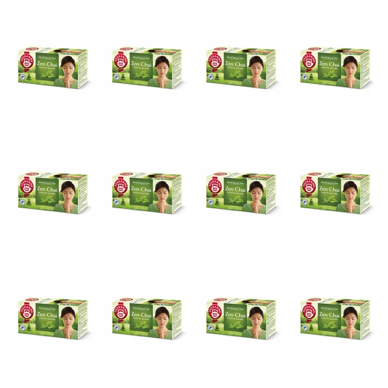 Herbata zielona Teekanne Zen Chai 20 torebek x 1,75g Rfa X12