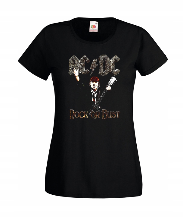 

S Koszulka Damska Ac/dc Rock Or Bust Angus Wzory
