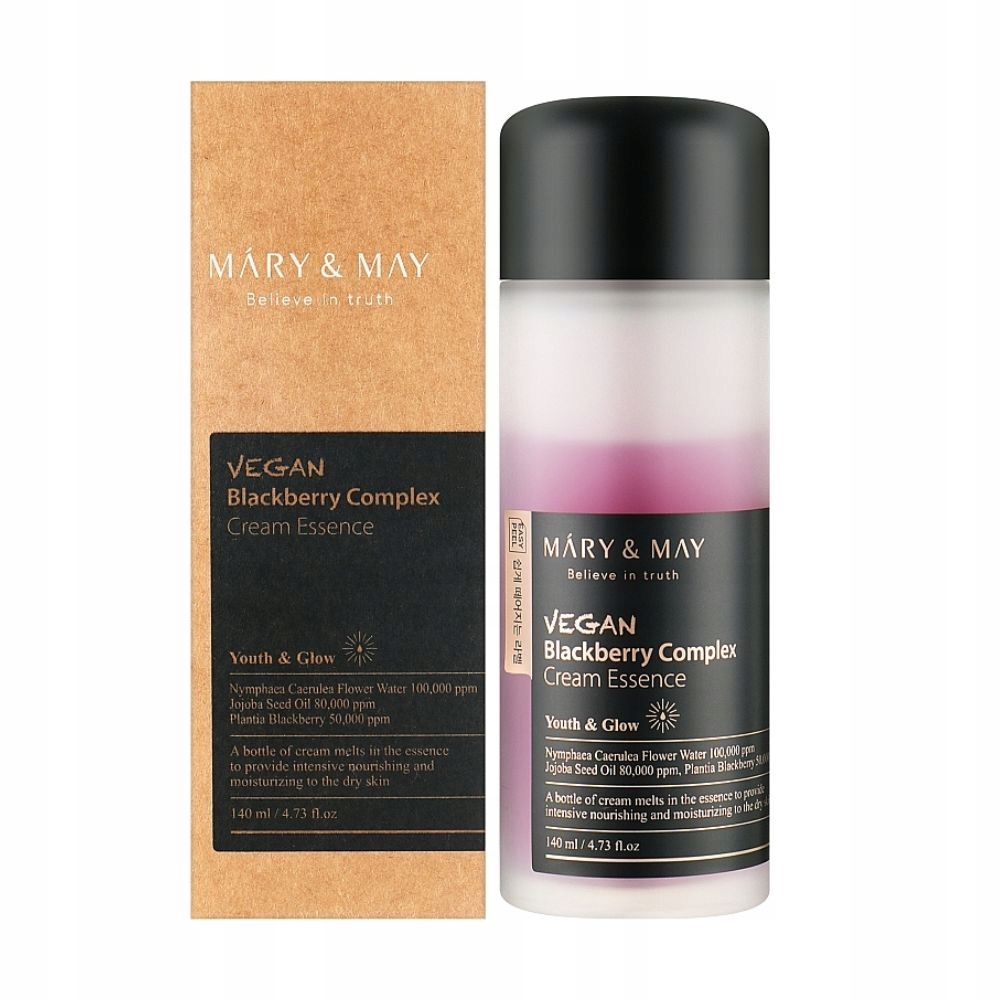 Mary&May Vegan Krémová esence ostružina 140 ml Péče o pokožku