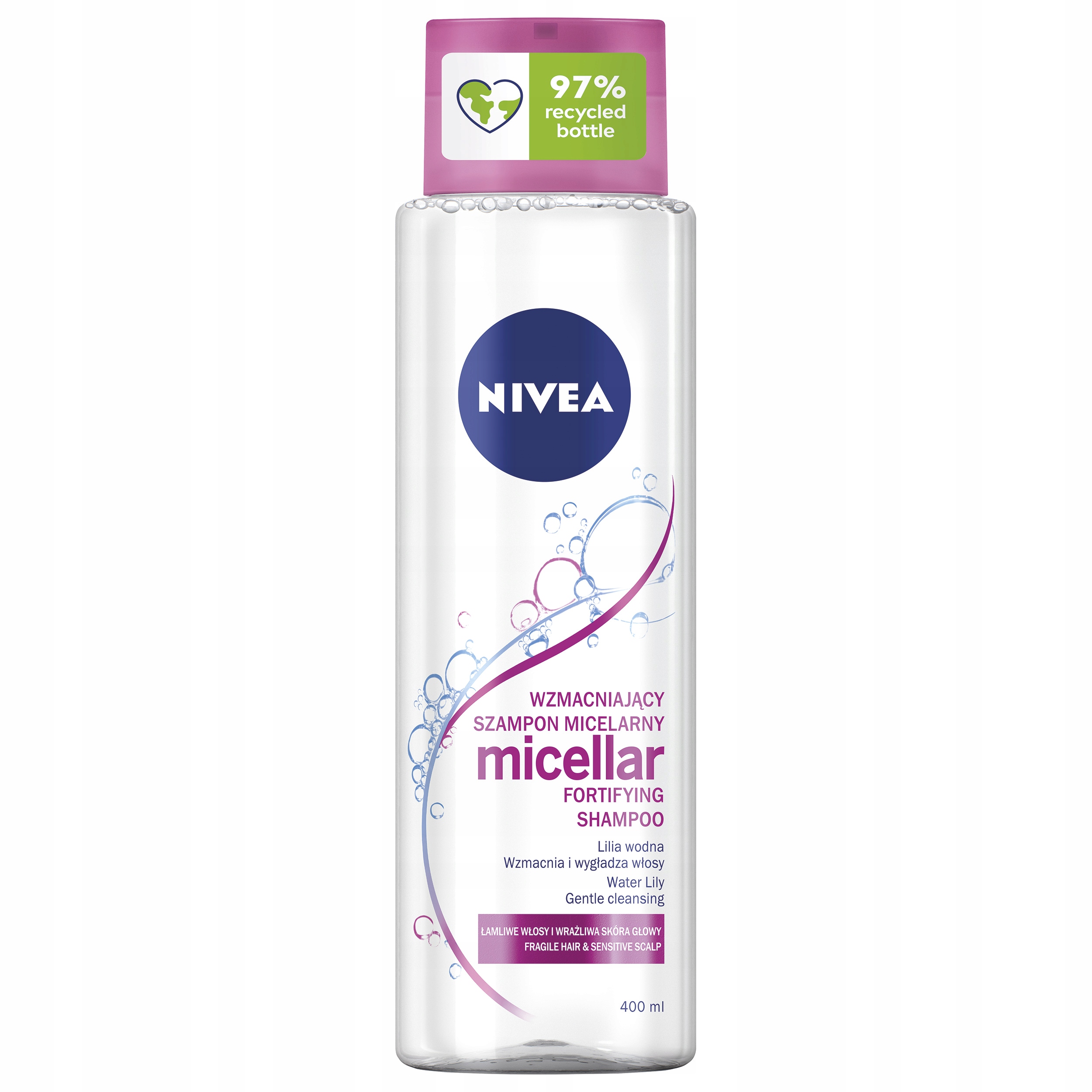 

Nivea Micelarny szampon wzmacniający 400 ml