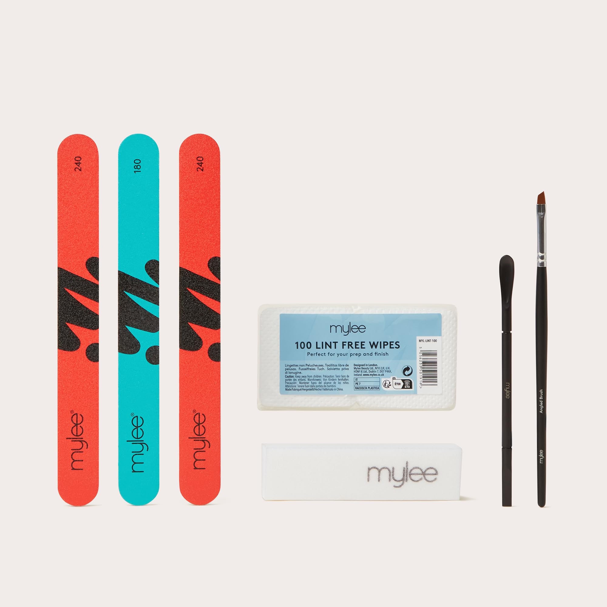 MYLEE Zestaw Do Paznokci Z Lampą LED Baza Top 4 Lakiery Żelowe Remover — miniatura 9