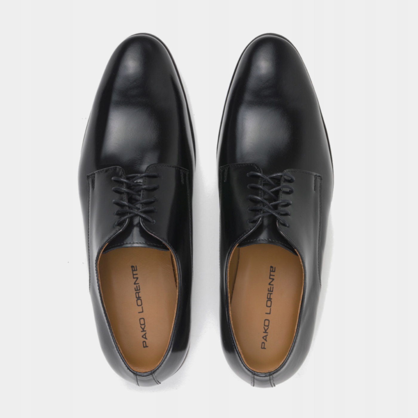 Černé pánské polobotky ze 100% kůže Pako Lorente 44