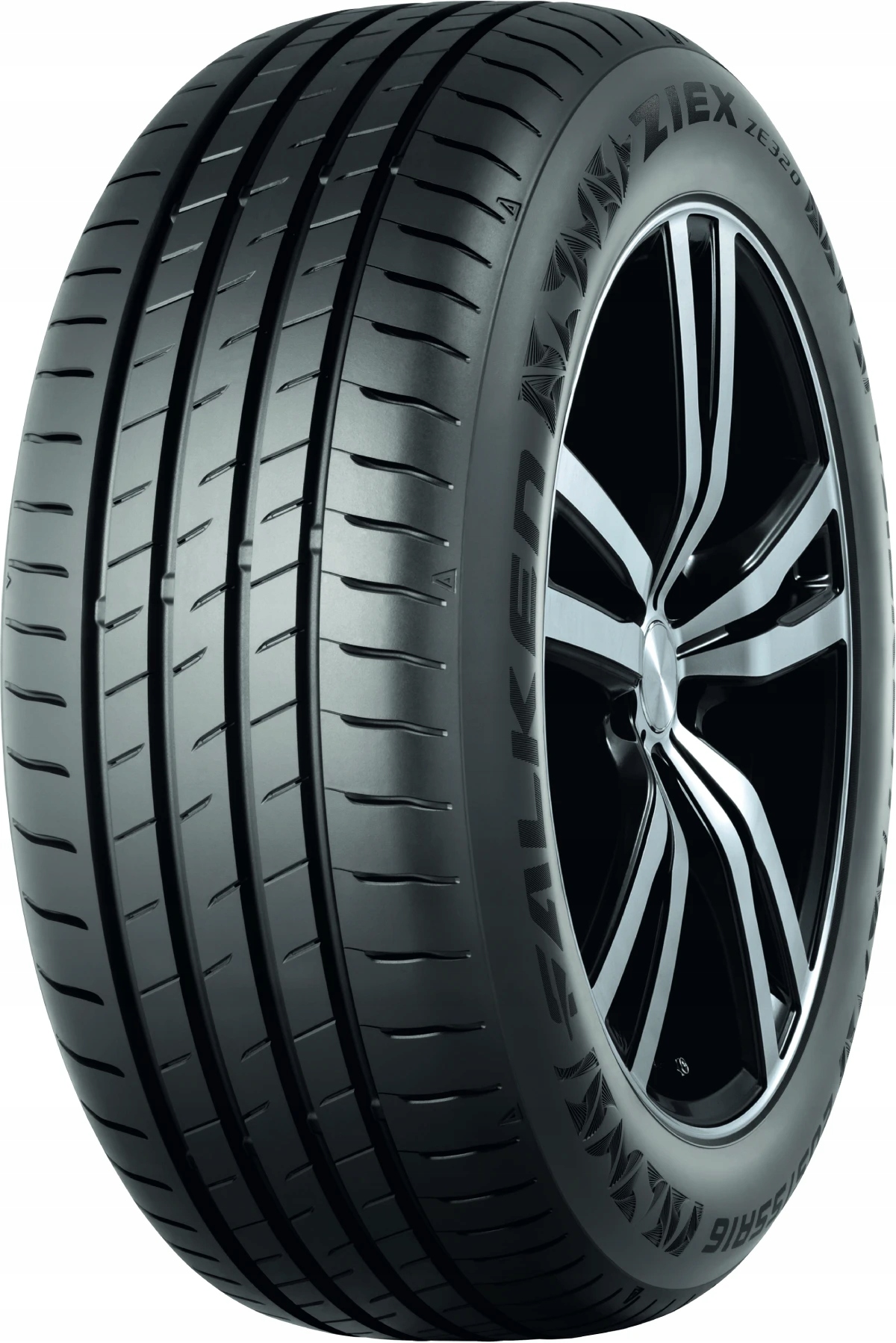 4 letné pneumatiky Falken Ziex ZE320 215/55R17 94V