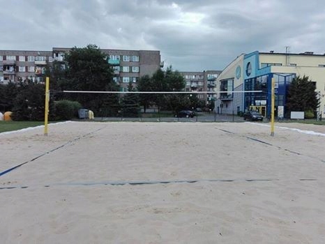 SIATKA DO SIATKÓWKI PLAŻOWEJ WYTRZYMAŁA CZARNA 9,50 x 1M PP3 Grubość 3 mm