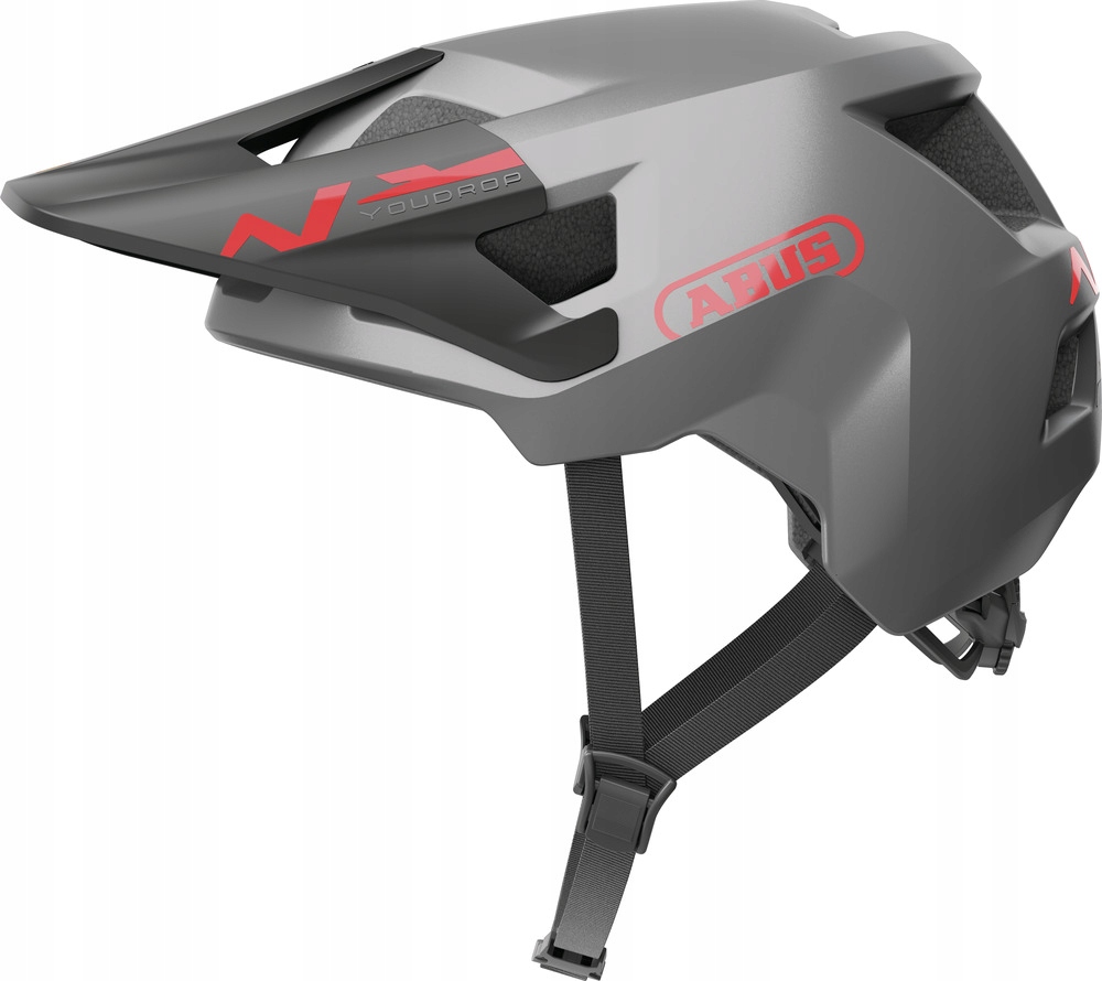 Helma Abus YouDrop S Ti stříbrná