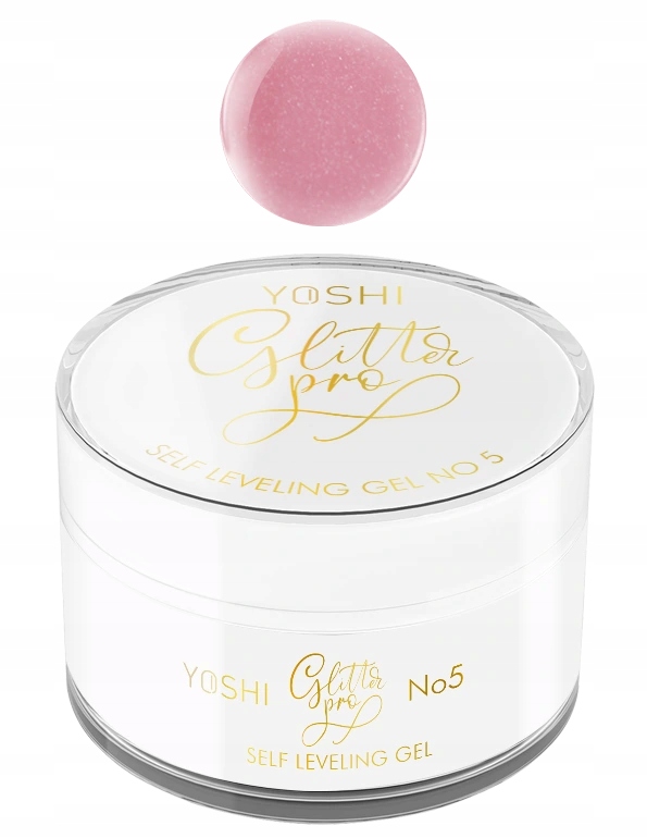 Gel Yoshi Glitter Pro Gel Uv No5 50 ml
