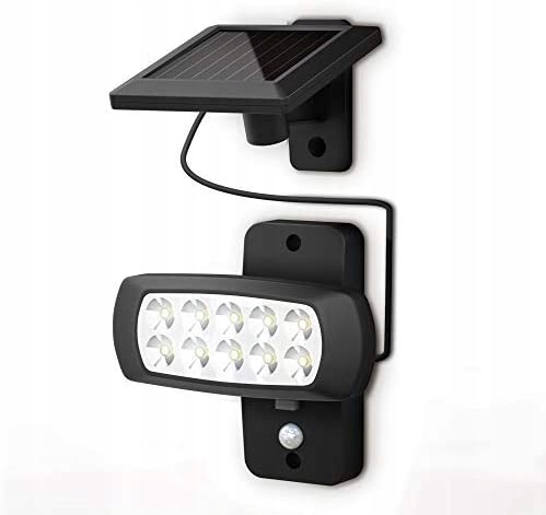 

Lampa Solarna Zewnętrzna Ogrodowa Z Czujnikiem