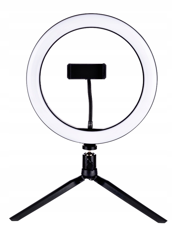 M3512 GRUNDIG LAMPA PIERŚCIENIOWA NA STATYWIE RÓŻNE TRYBY USB ø25 CM